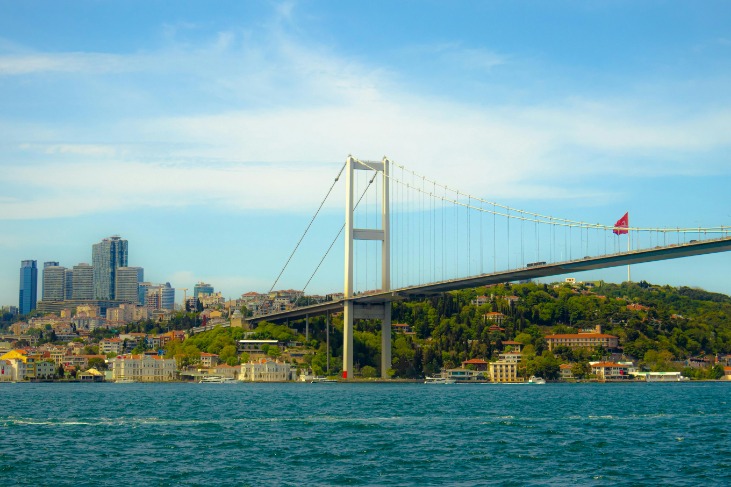 Bridge over water
